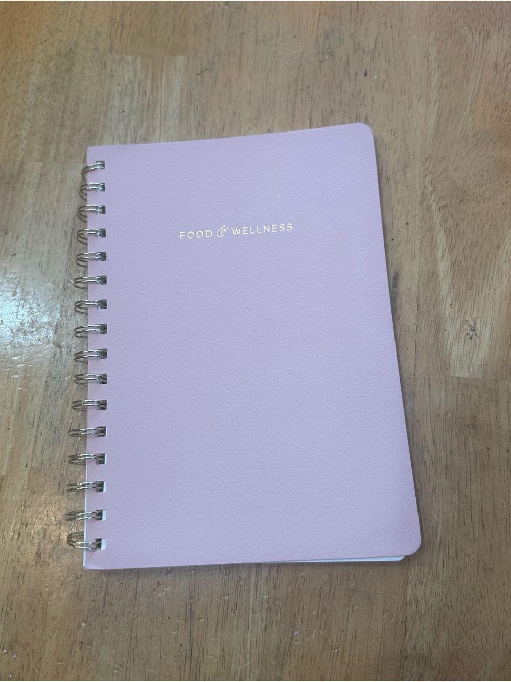 Pink Spiral Food & Wellness Journal - Women Accessories